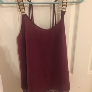 Maroon Blouse